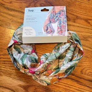 NWT Lug Twist Shawl Scarf - Lily Sand